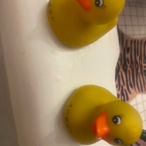 Yellow Rubber Duck Bath Toy Set